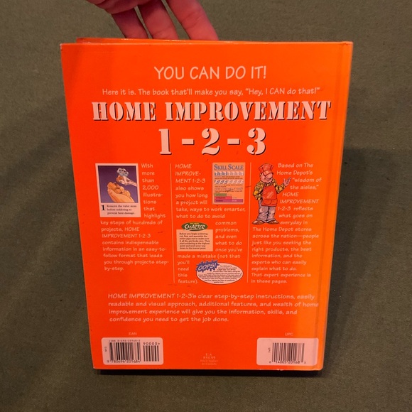 Home Improvement 1-2-3 (Hardcover) by Benjamin W Allen, Home Depot How To Book - Picture 3 of 3